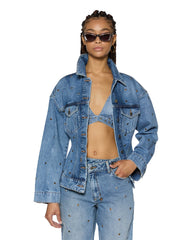 Cinched Chroma Trucker Jacket