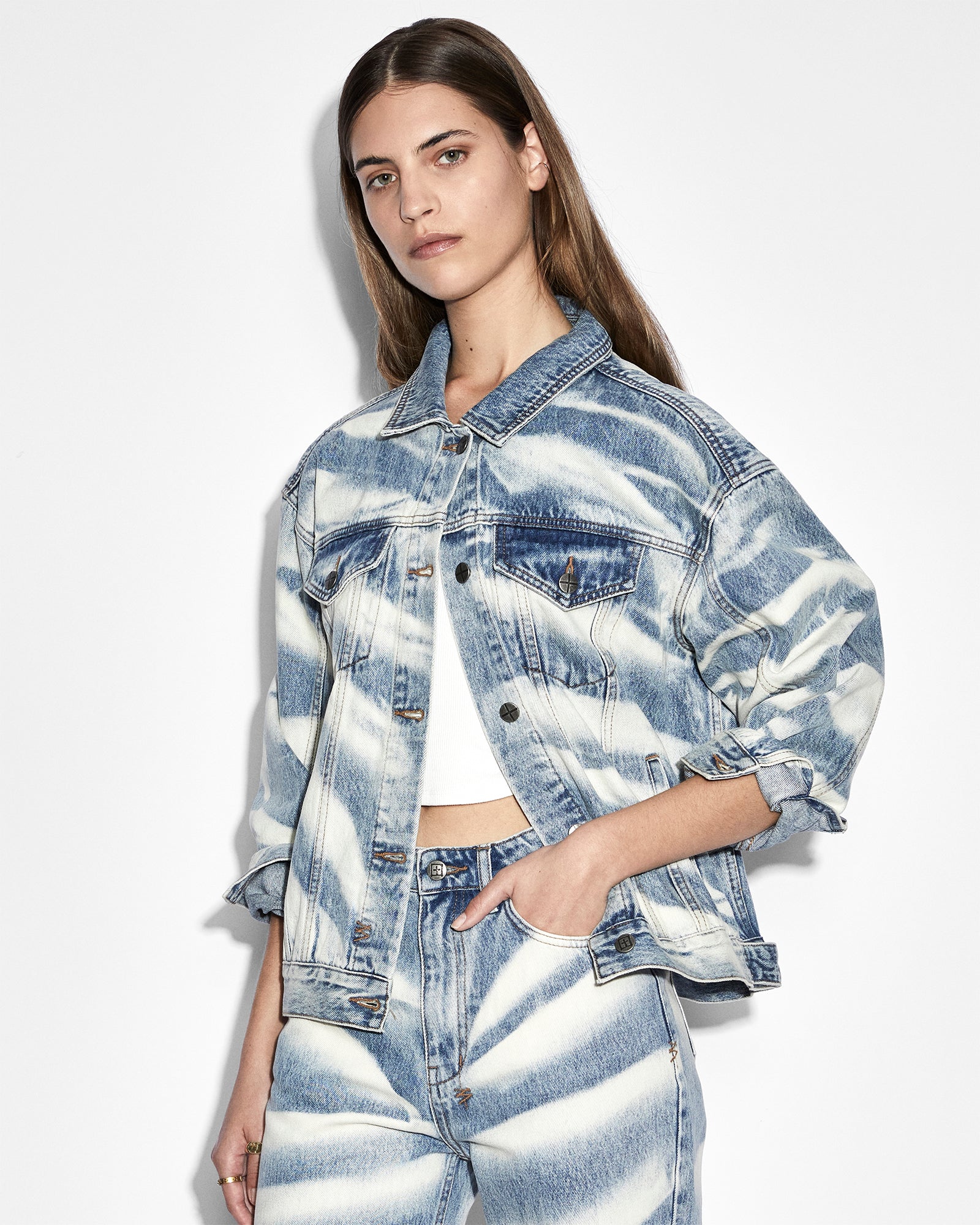 Buy Oversized Jacket Strokes Women's Trucker Jacket Ksubi