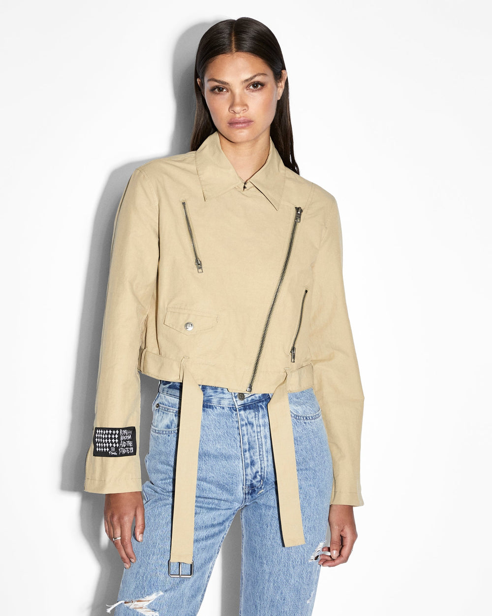Buy Incognito Biker/Trench Khaki KSUBI