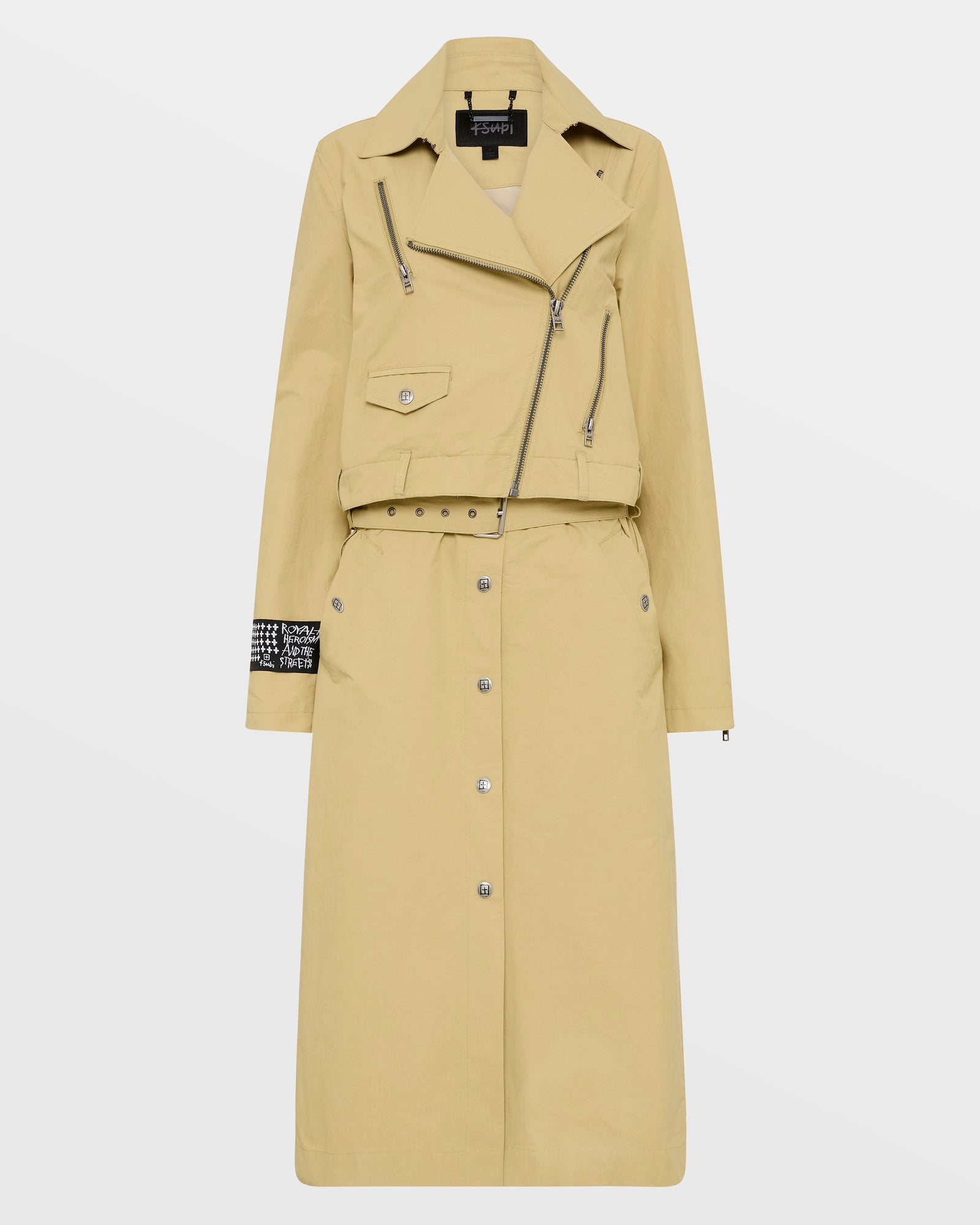 Buy Incognito Biker/Trench Khaki KSUBI