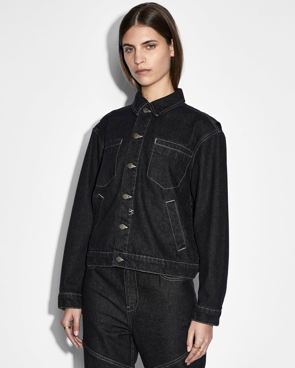 Buy Ryder Jacket Midnight Women's Boxy Fit Jacket KSUBI