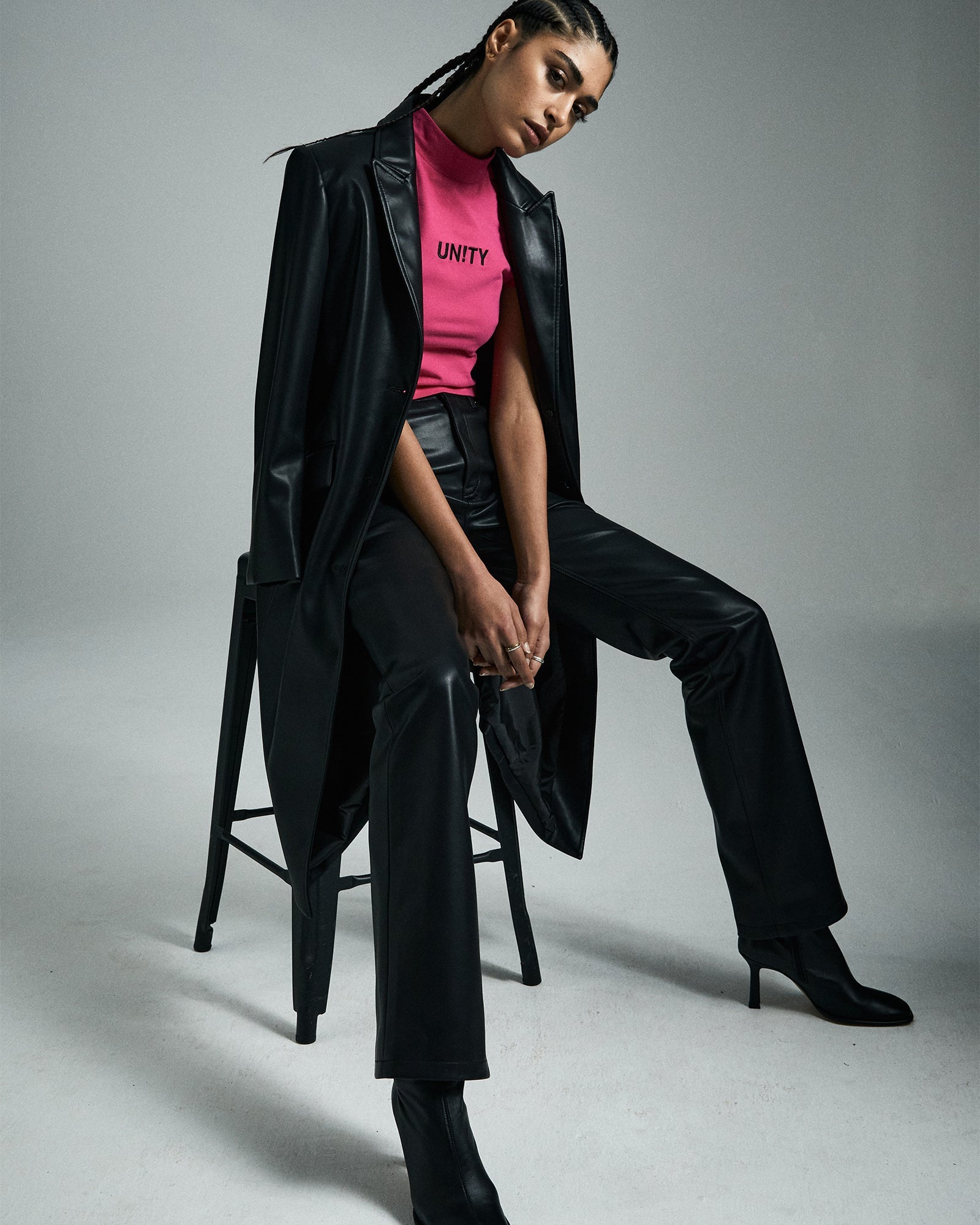 Buy Zephyr Duster Black Women's Longline Coat KSUBI