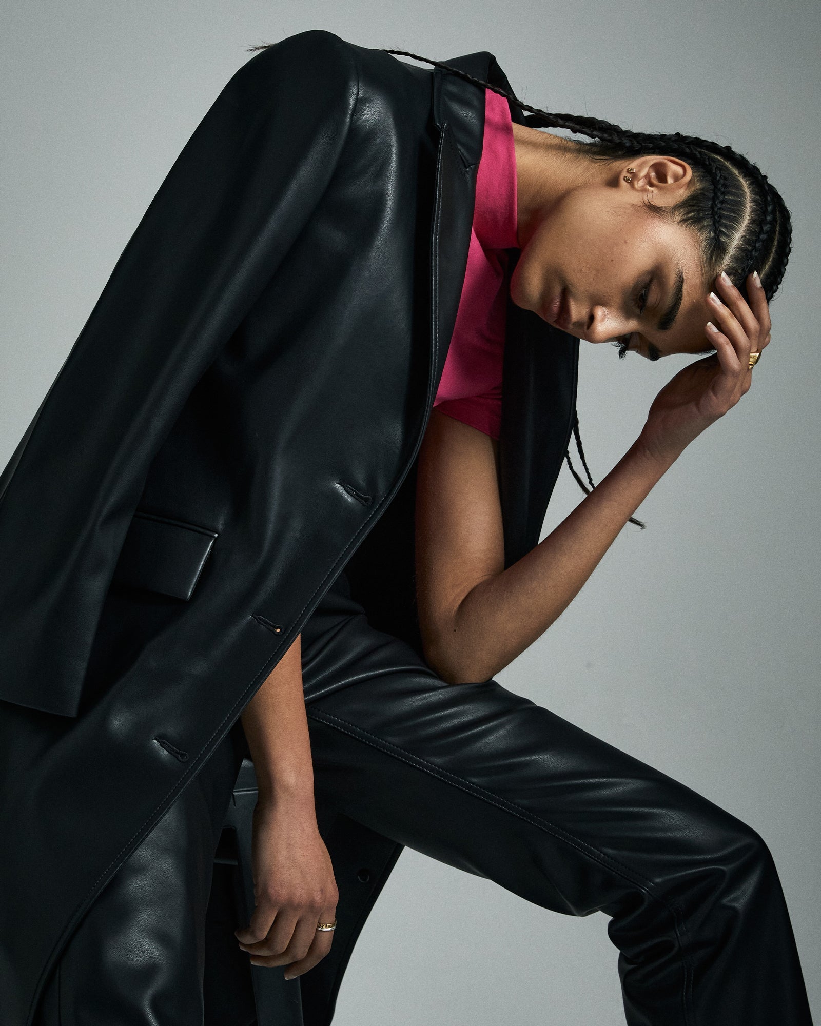 Buy Zephyr Duster Black Women's Longline Coat KSUBI