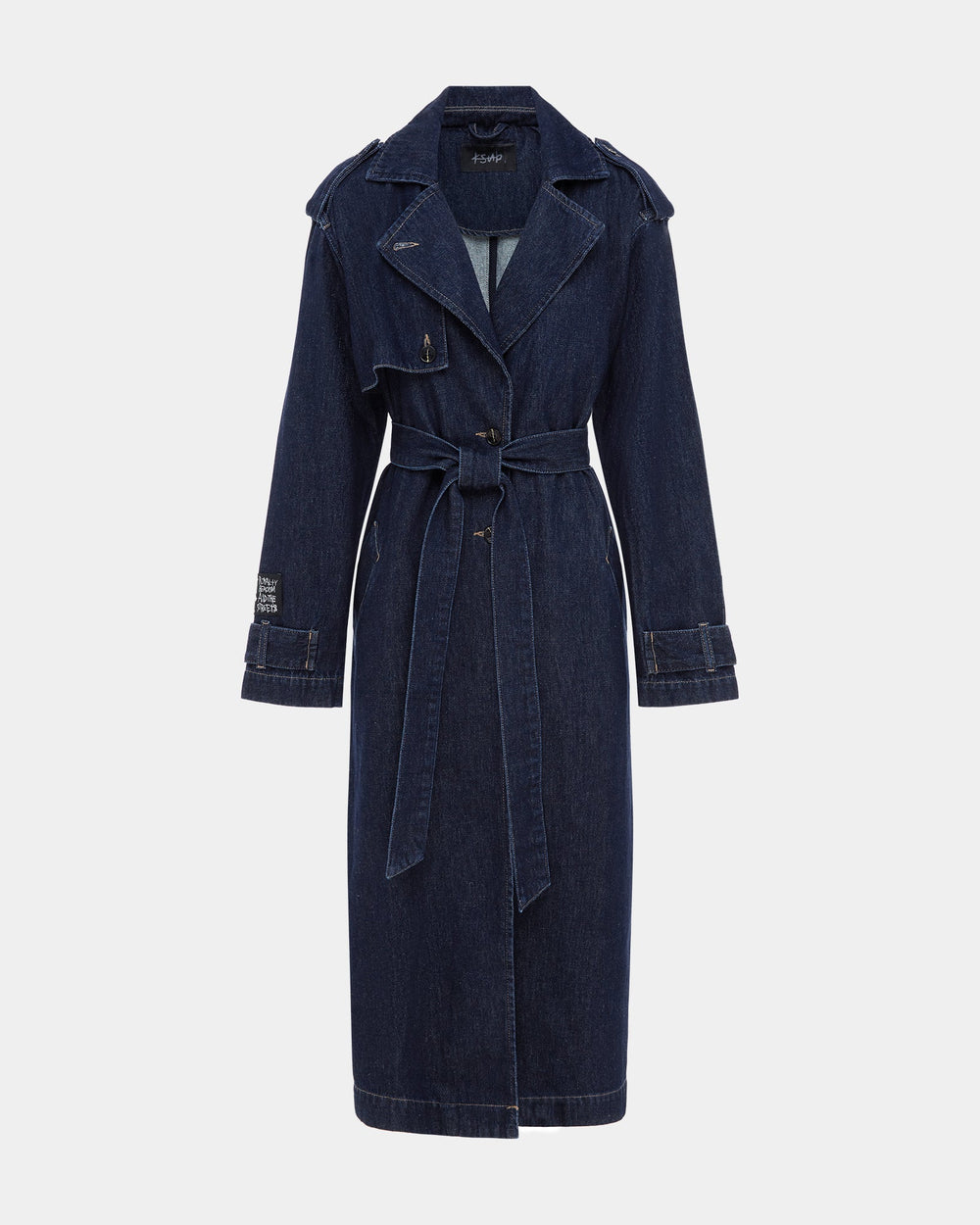 Affinity Trench Coat Legacy - Dark Blue Denim