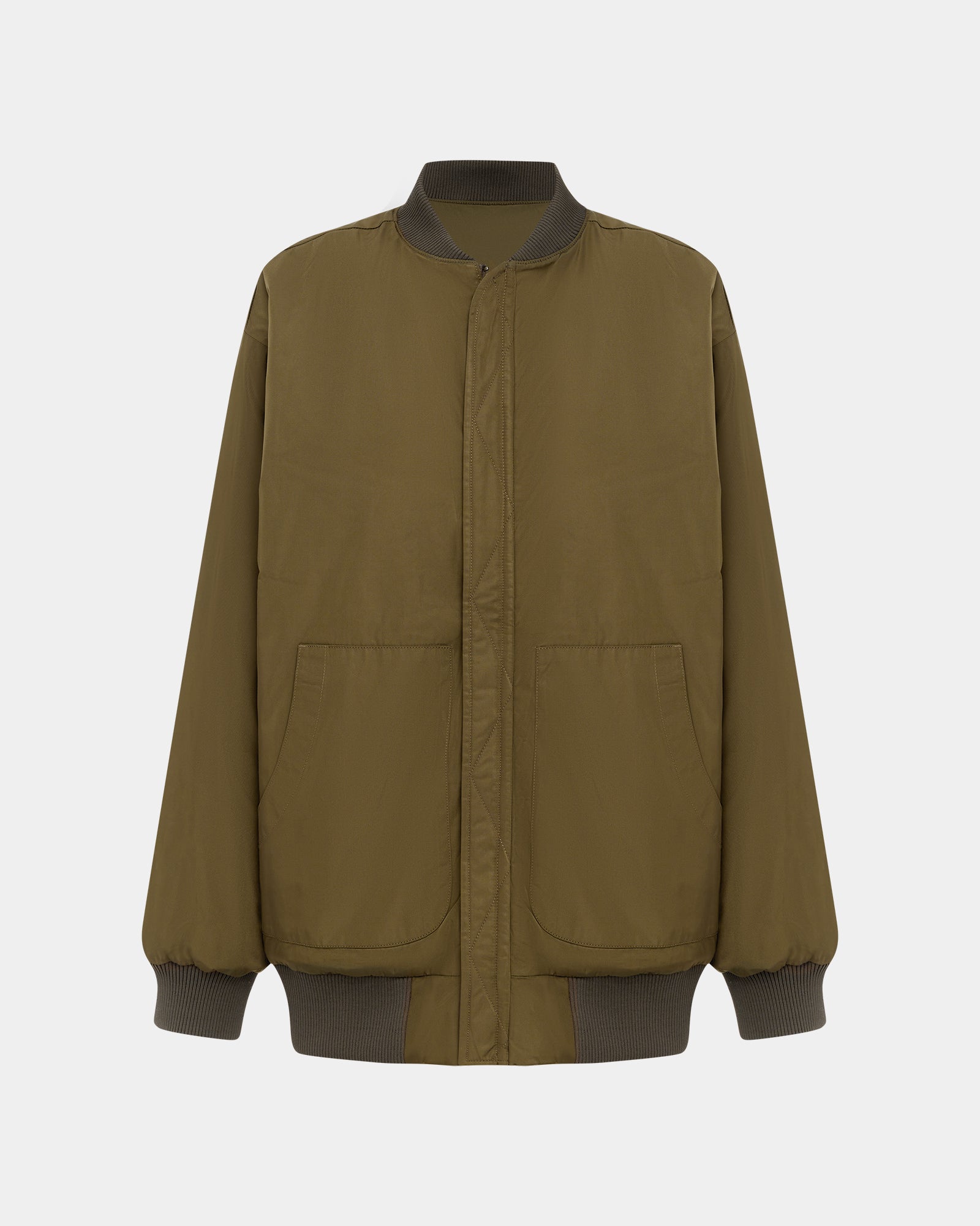 Score Bomber Womens Jackets - Khaki And Cedar