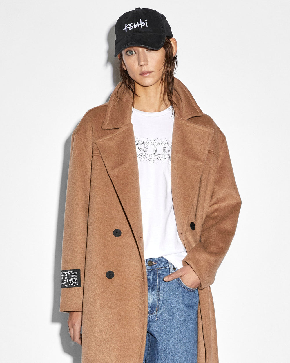 Spectre Coat Wool Jacket - Tan