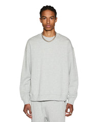 Buy 4 x 4 Biggie Crew Grey Marle Grey Sweater Ksubi