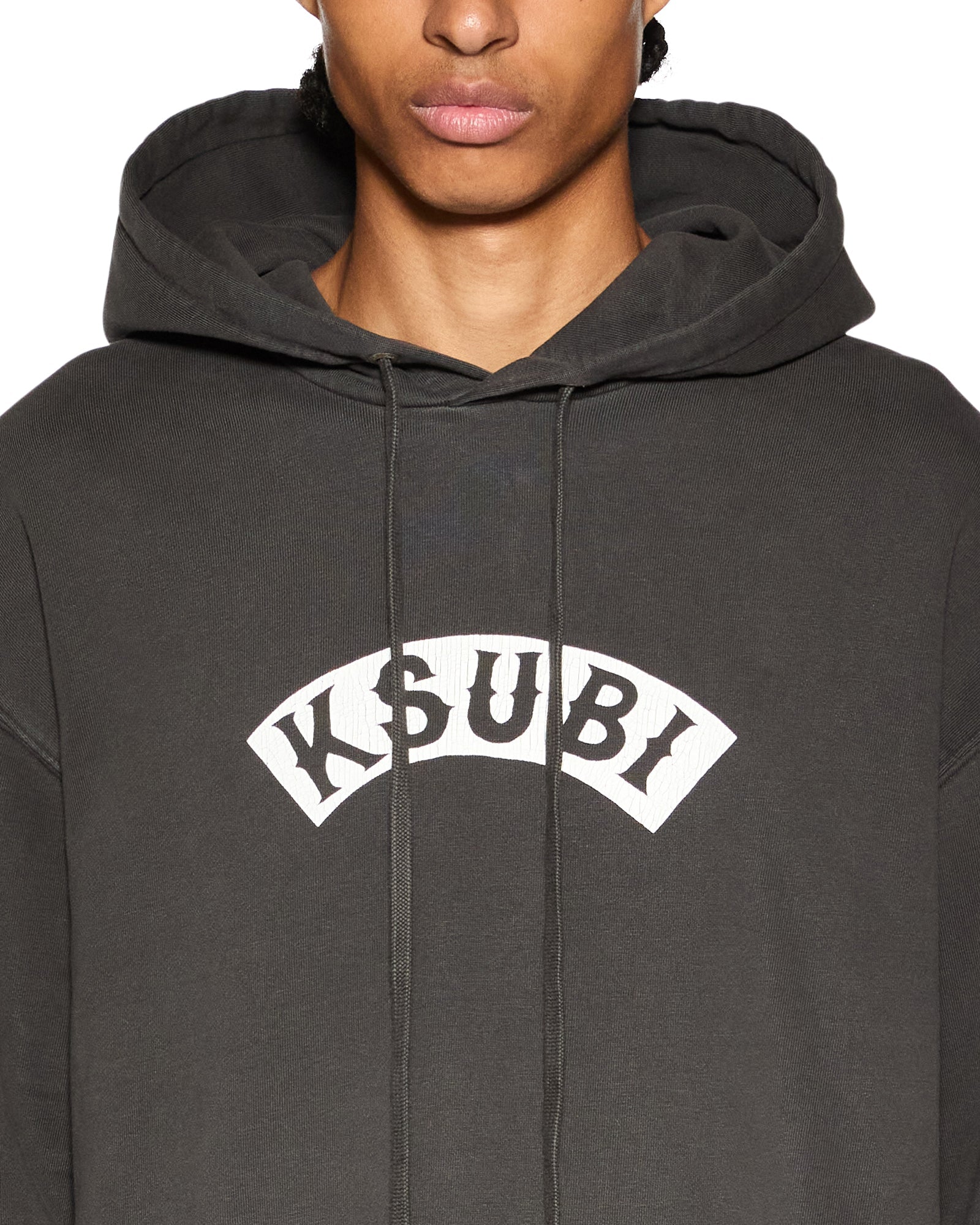 Baddies Biggie Oversized Hoodie - Faded Black