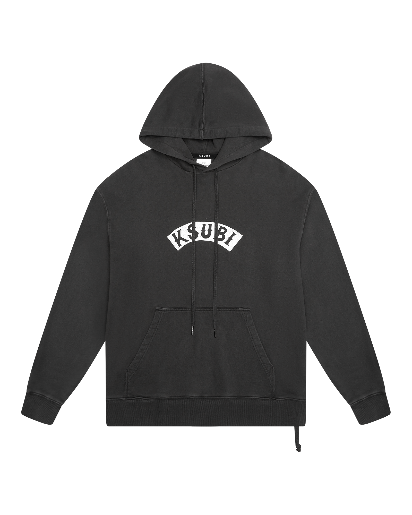 Baddies Biggie Oversized Hoodie - Faded Black