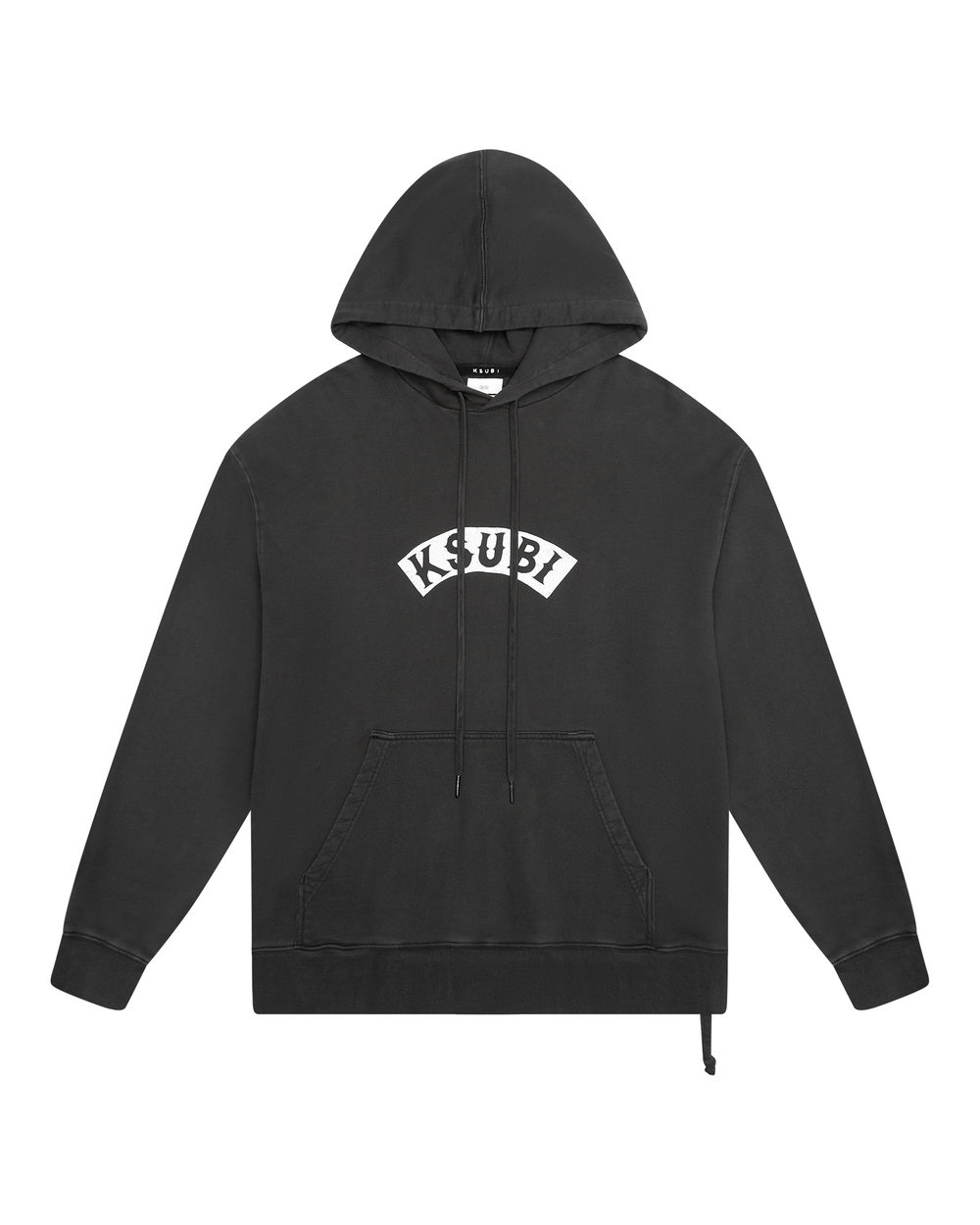 Baddies Biggie Oversized Hoodie - Faded Black