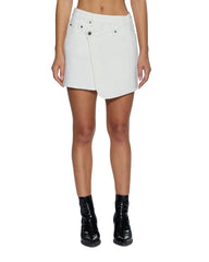 Womens Rap Skirt Curve Ecru Skirts