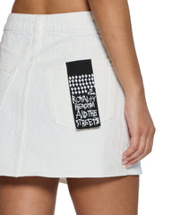 Womens Rap Skirt Curve Ecru Skirts