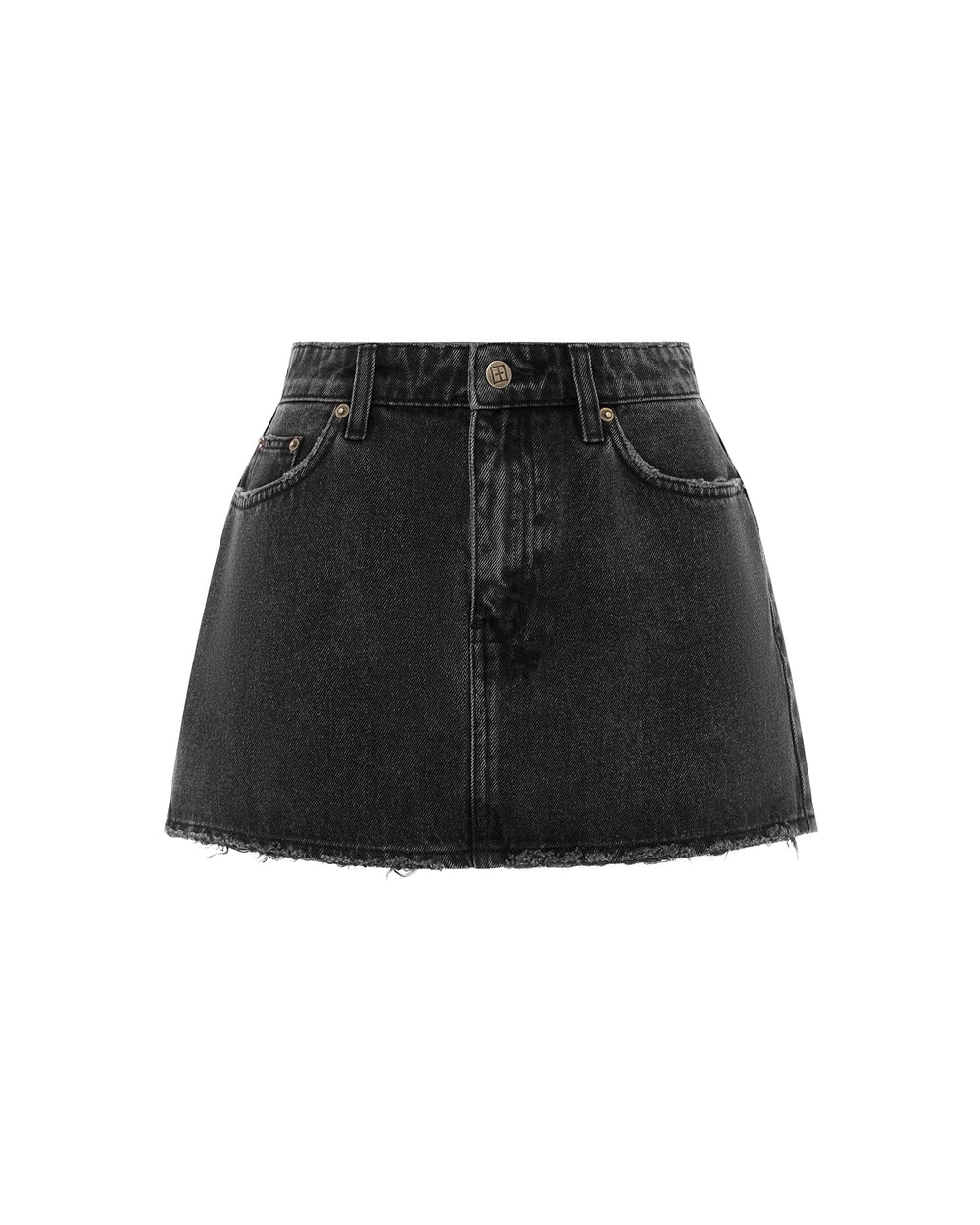 Low Rider Phoenix Denim Mini Skirt
