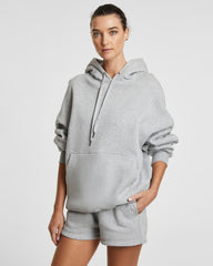 Buy 3X4 Oh G Hoodie Grey Marl Boyfriend Hoodie