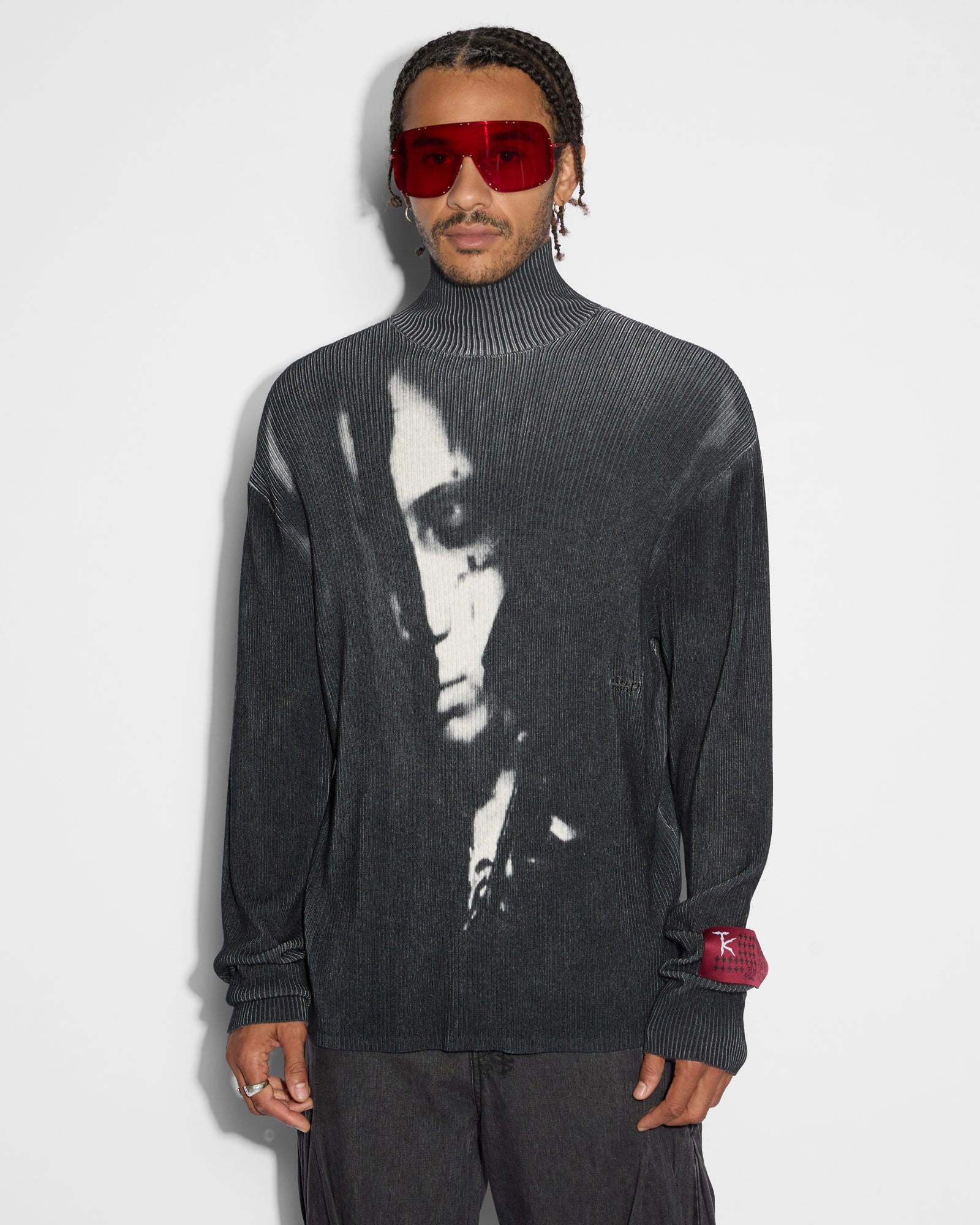Trippie Turtleneck Knit - Black