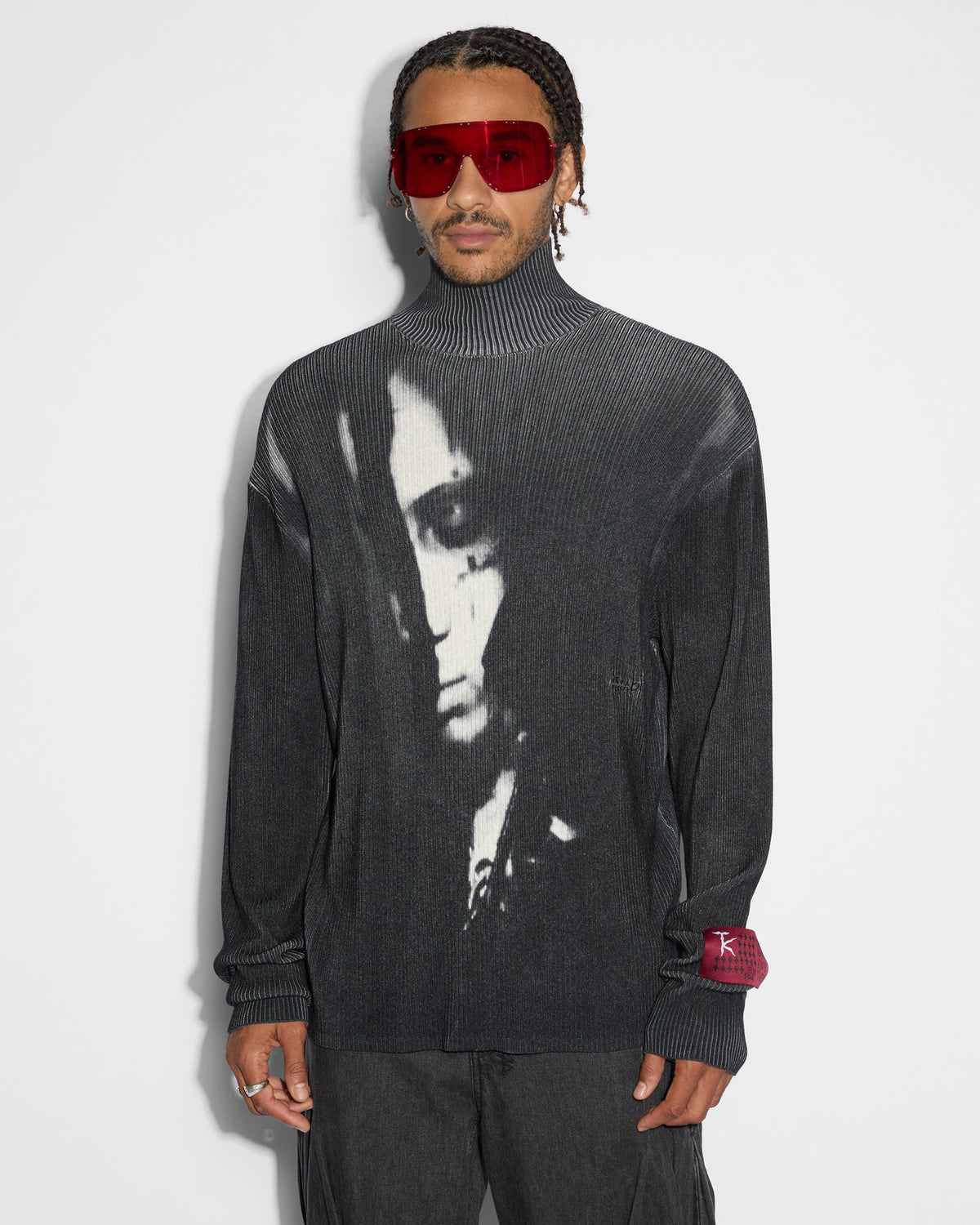 Trippie Turtleneck Knit - Black