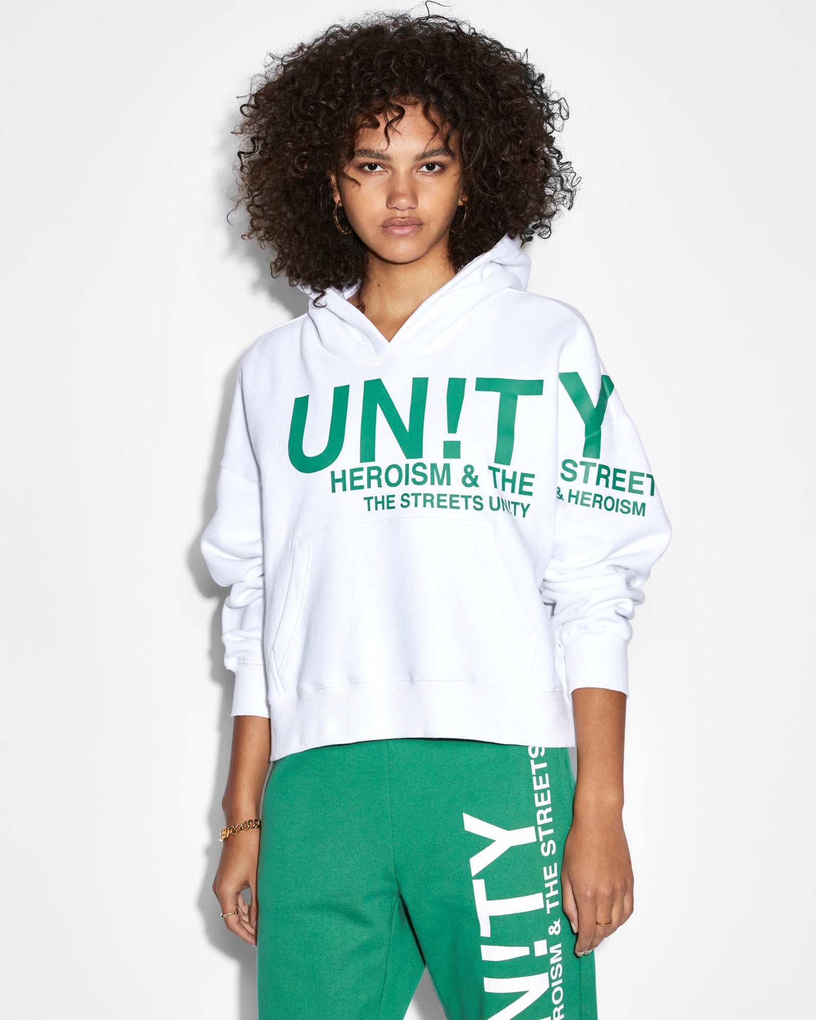 Buy Unity Slouch Hoodie White Oversized Hoodie Ksubi