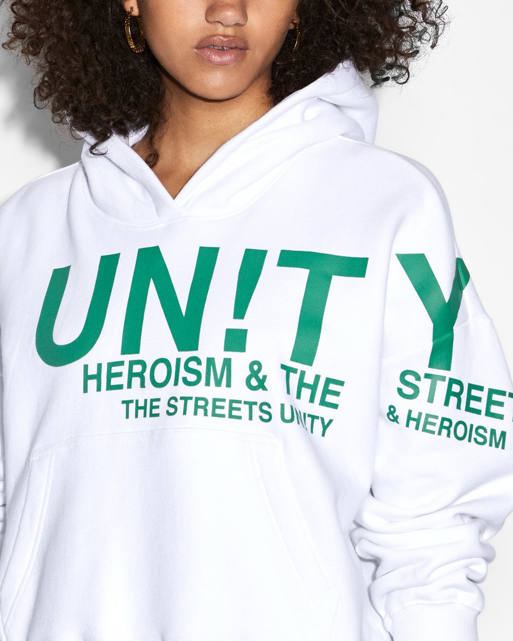 Buy Unity Slouch Hoodie White Oversized Hoodie Ksubi