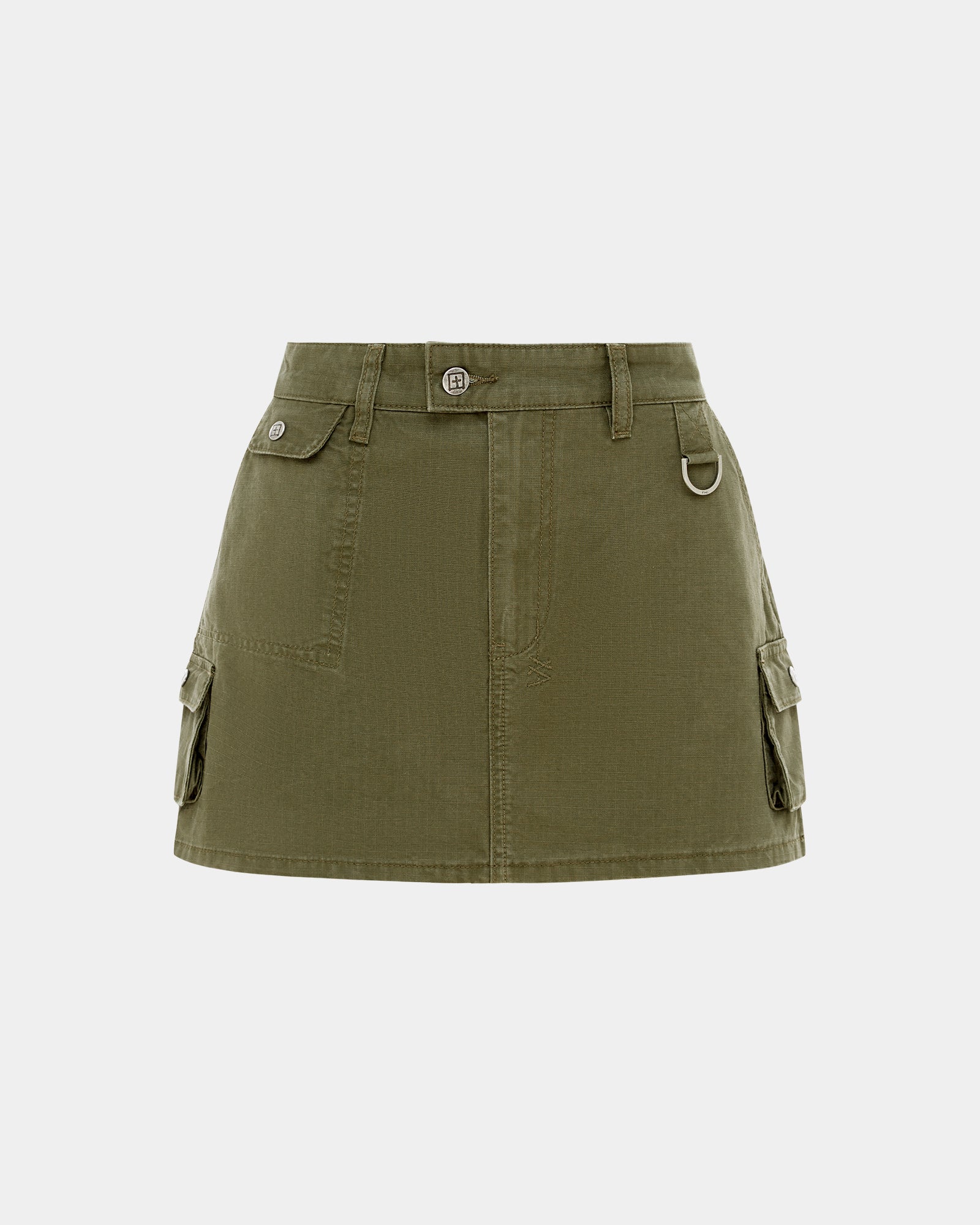 Squad Mini Cargo Skirt - Khaki