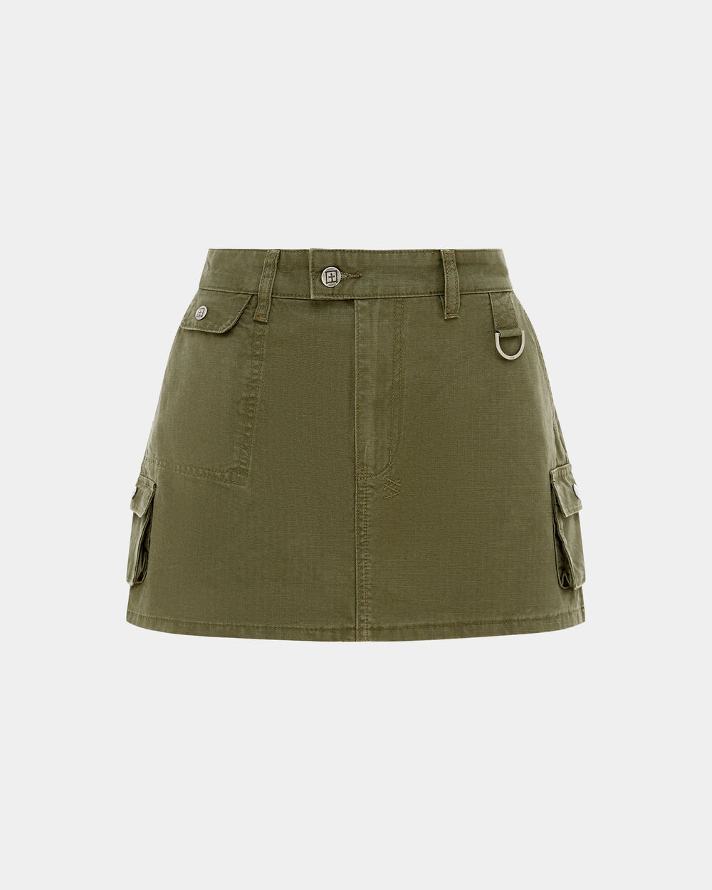 Squad Mini Cargo Skirt - Khaki