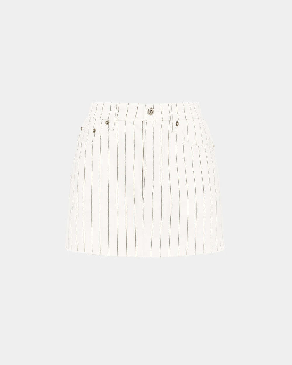 Low Rider Mini Skirt Prophetik - White Denim