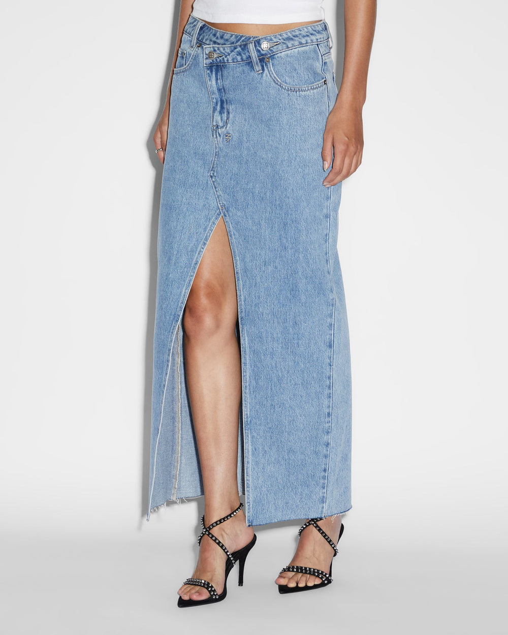 Relax Maxi Skirt Authentik - Blue Denim