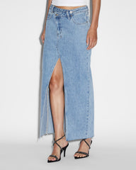 Relax Maxi Skirt Authentik - Blue Denim