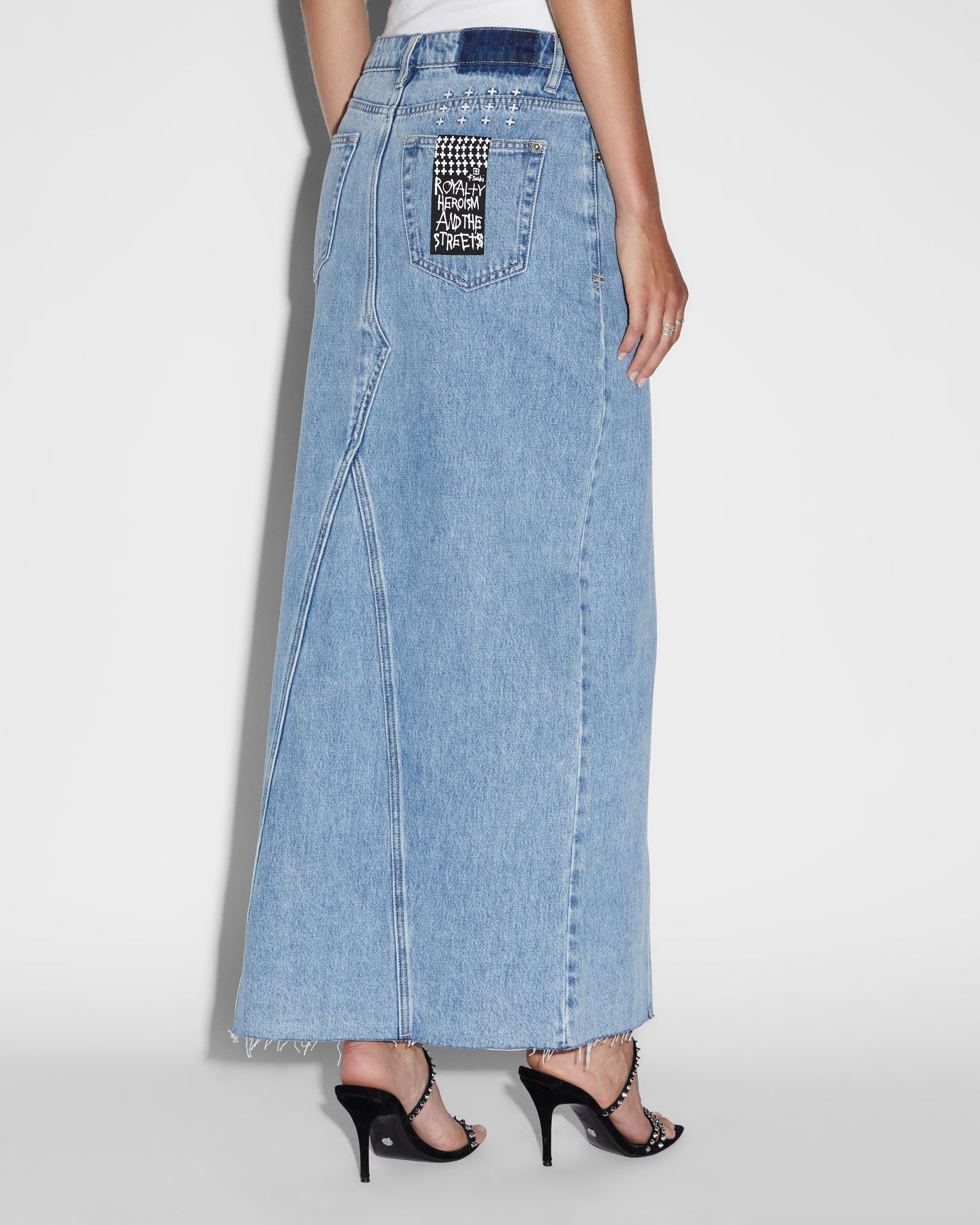 Relax Maxi Skirt Authentik - Blue Denim