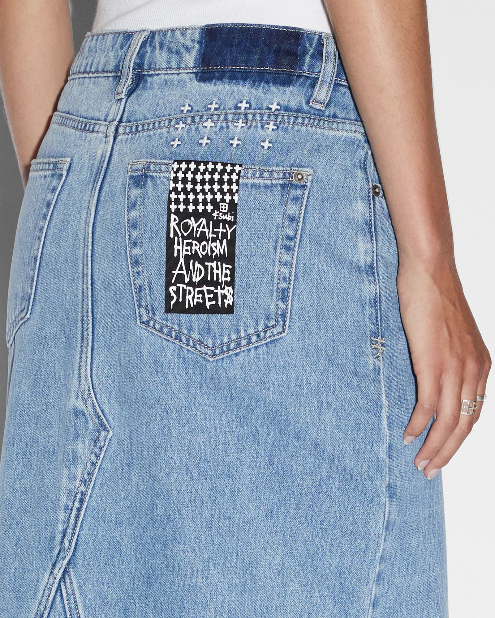 Relax Maxi Skirt Authentik - Blue Denim