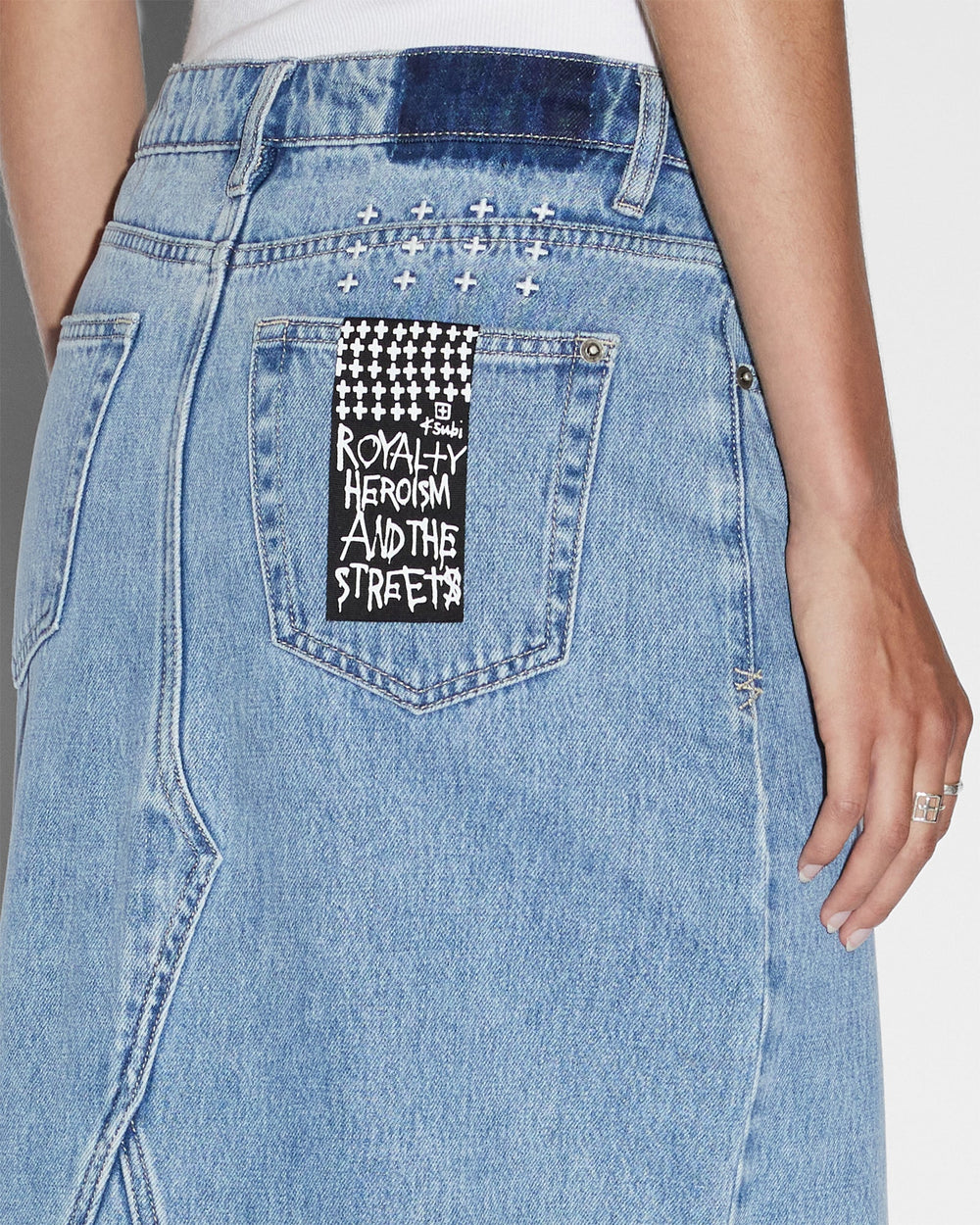 Relax Maxi Skirt Authentik - Blue Denim