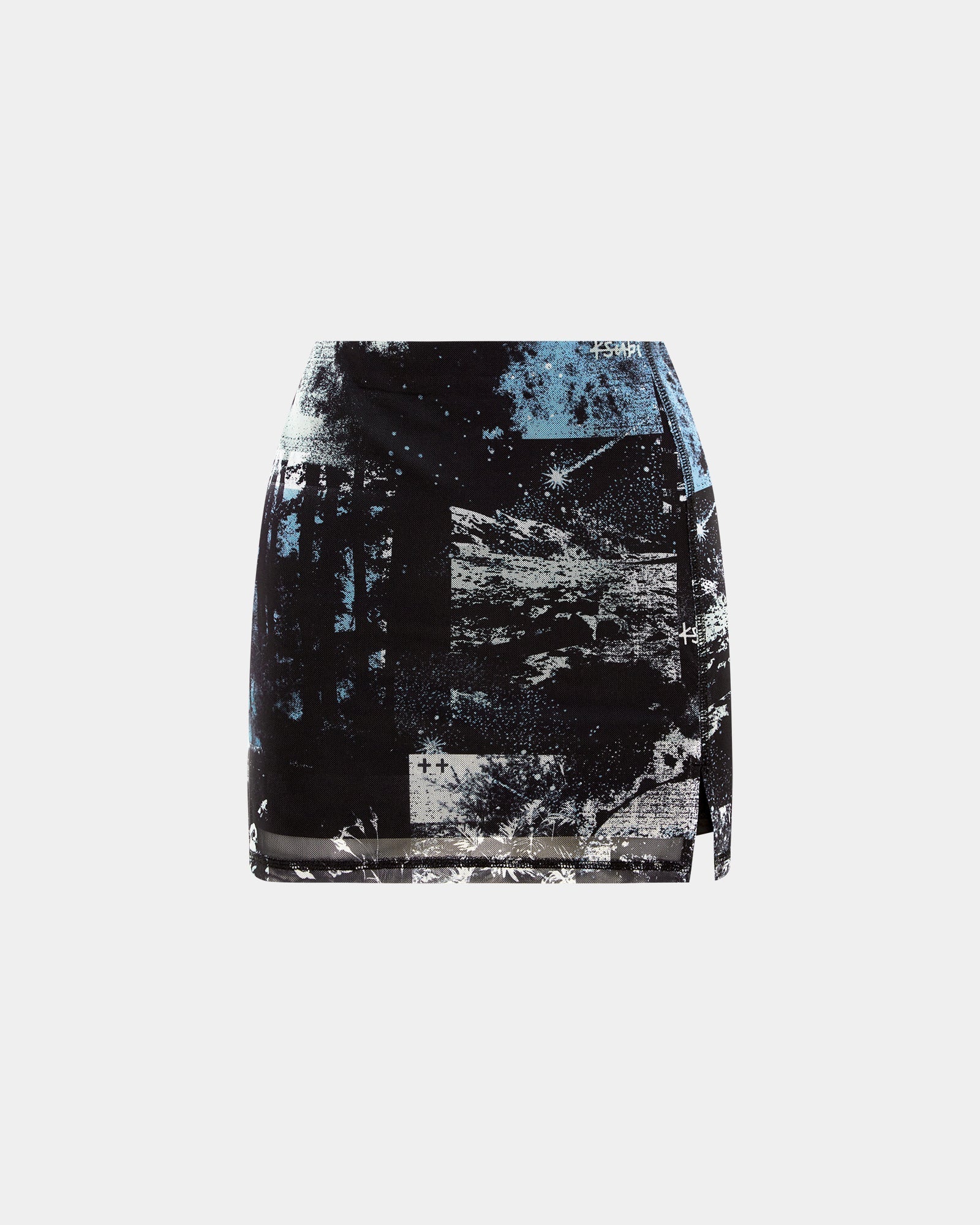 Tripper Mini Skirt - Patterned Mesh