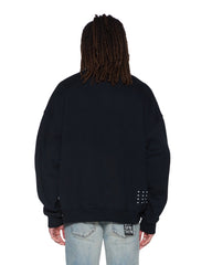 Mens Plated Ekcess Crewneck Jet Black Fleece