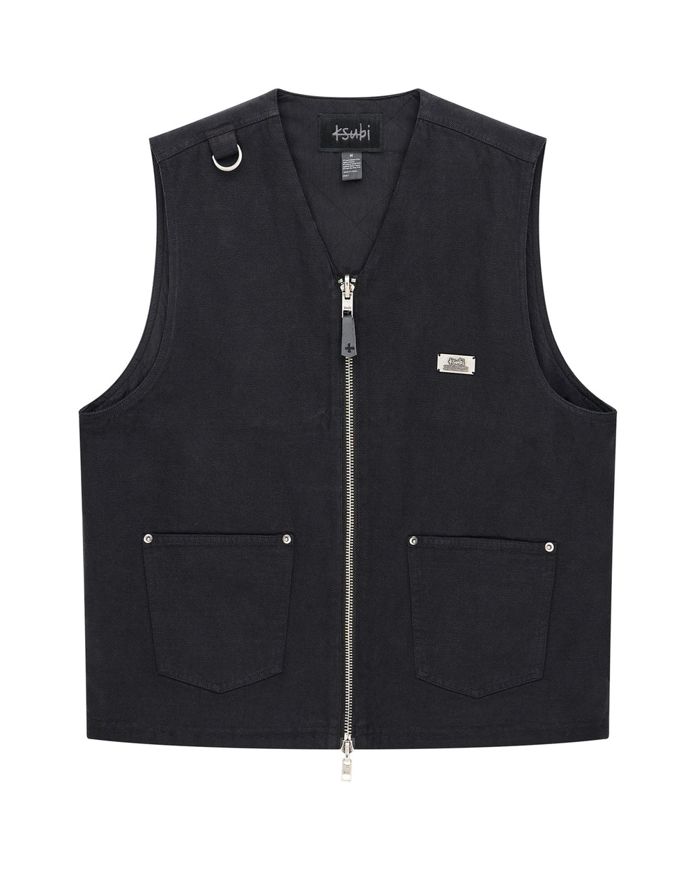 Mens Battler Vest Black Fashion Tops