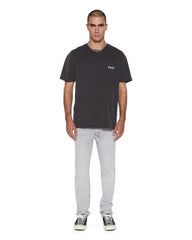 Mens Allday Biggie Ss Tee Faded Black Tees