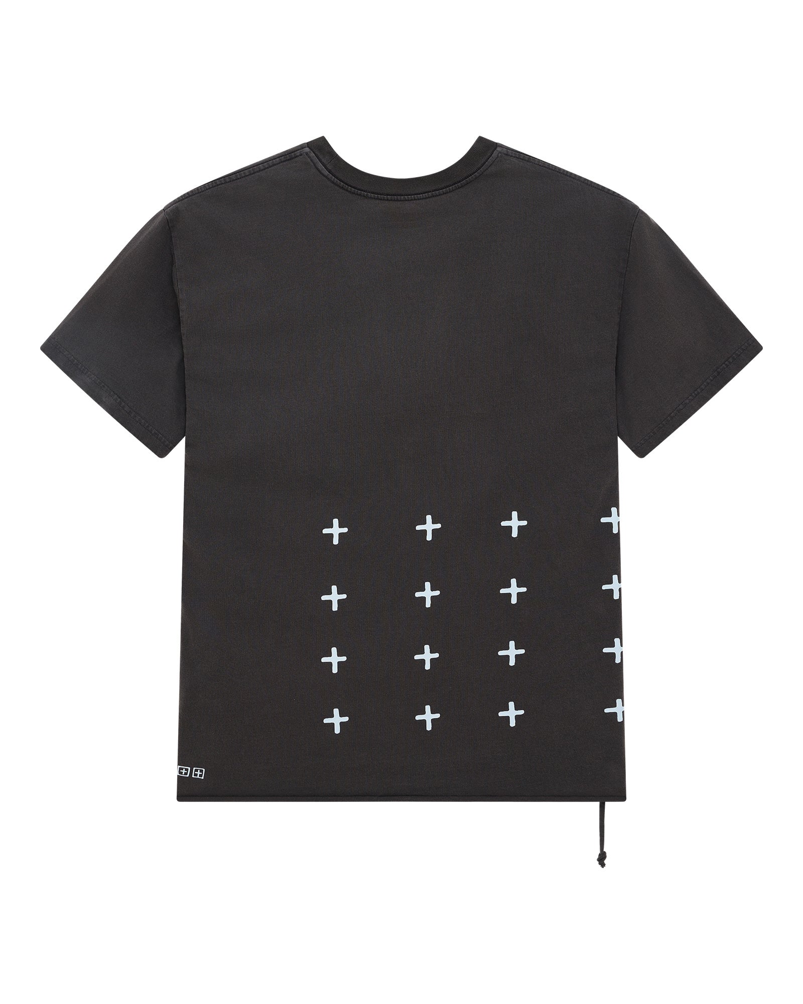 Mens Allday Biggie Ss Tee Faded Black Tees