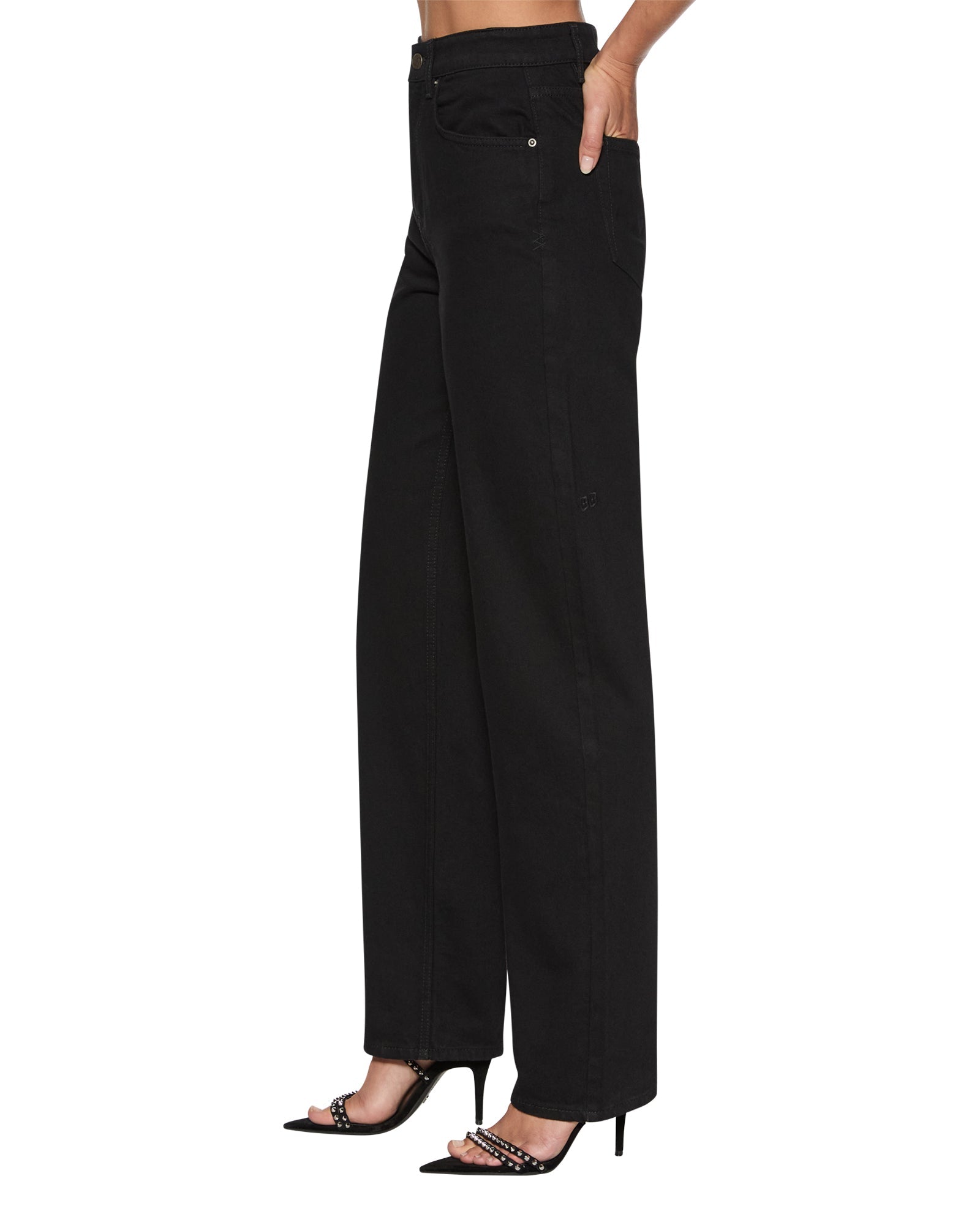 Buy Playback Jet Black Women's Jeans KSUBI