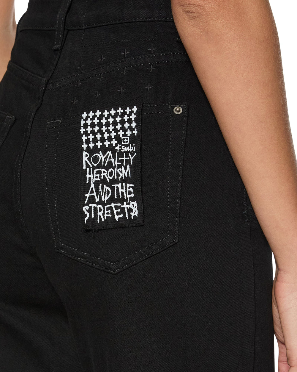 Buy Playback Jet Black Women's Jeans KSUBI