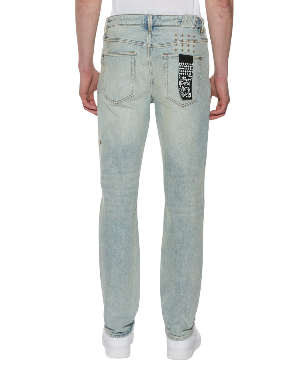 Mens Chitch Dune Etch Slim Denim Jeans