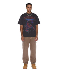 Mens Venom Ekcess Ss Tee Faded Black Tees