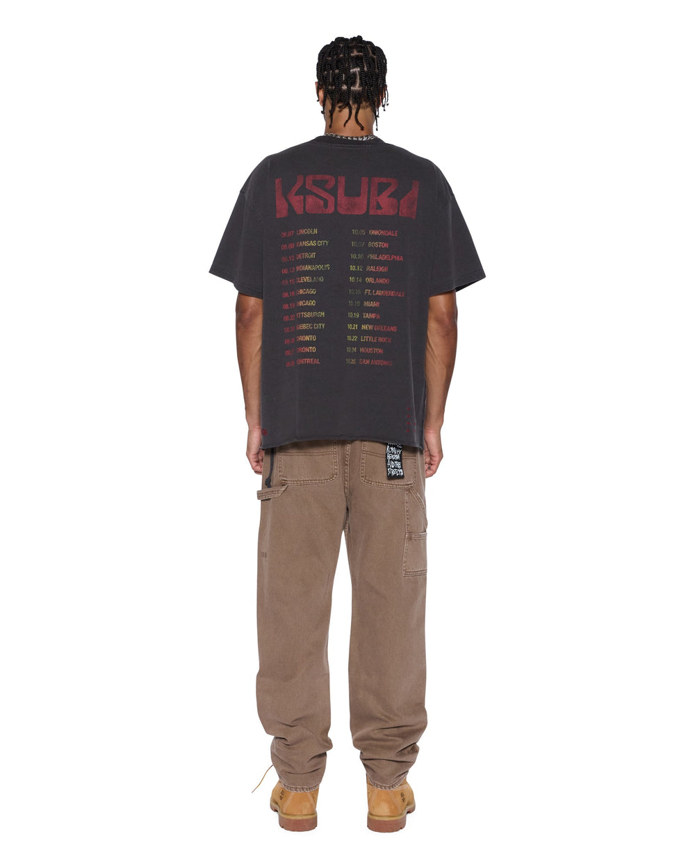 Mens Venom Ekcess Ss Tee Faded Black Tees