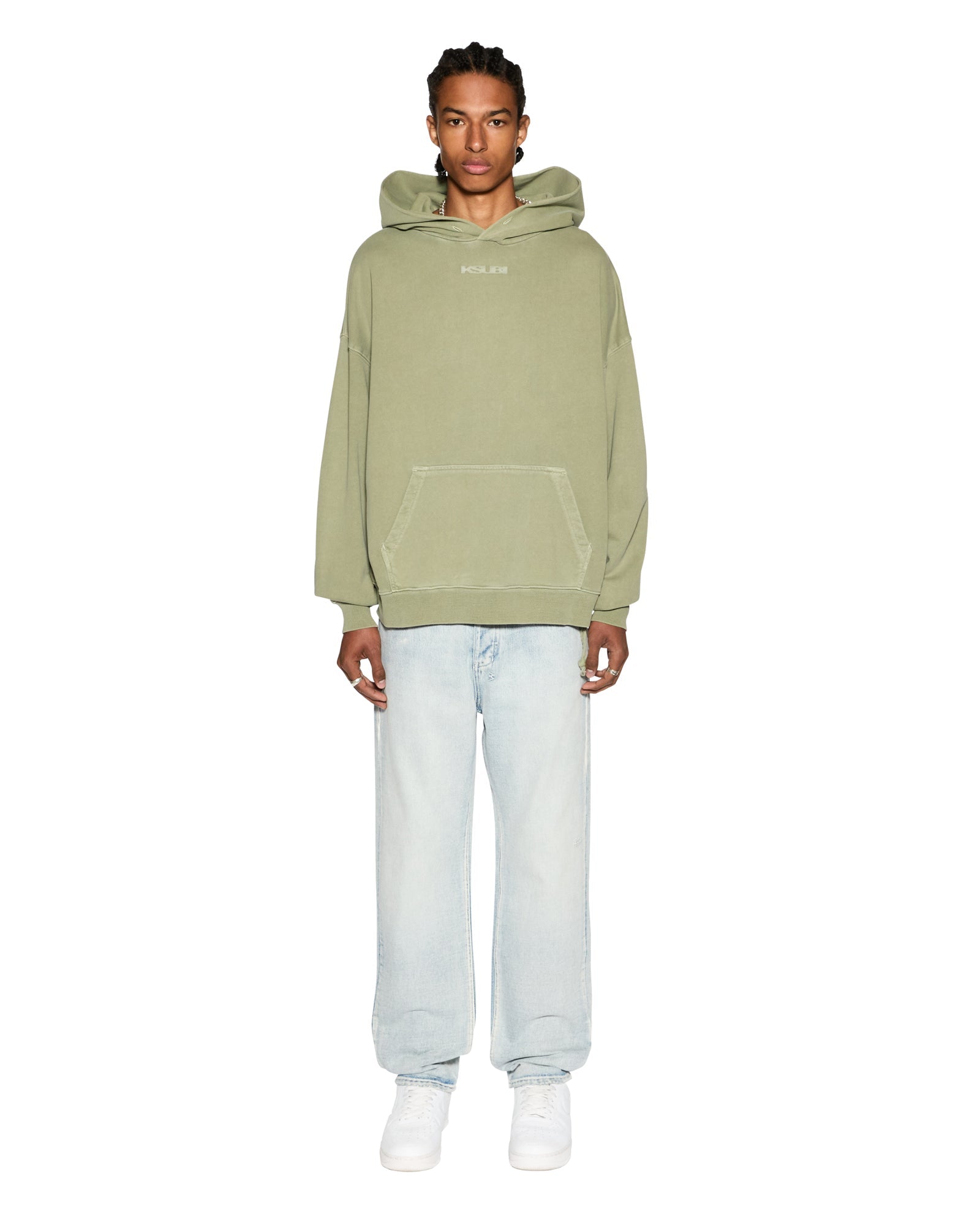 Sott Ekcess Oversized Hoodie - Moss Green
