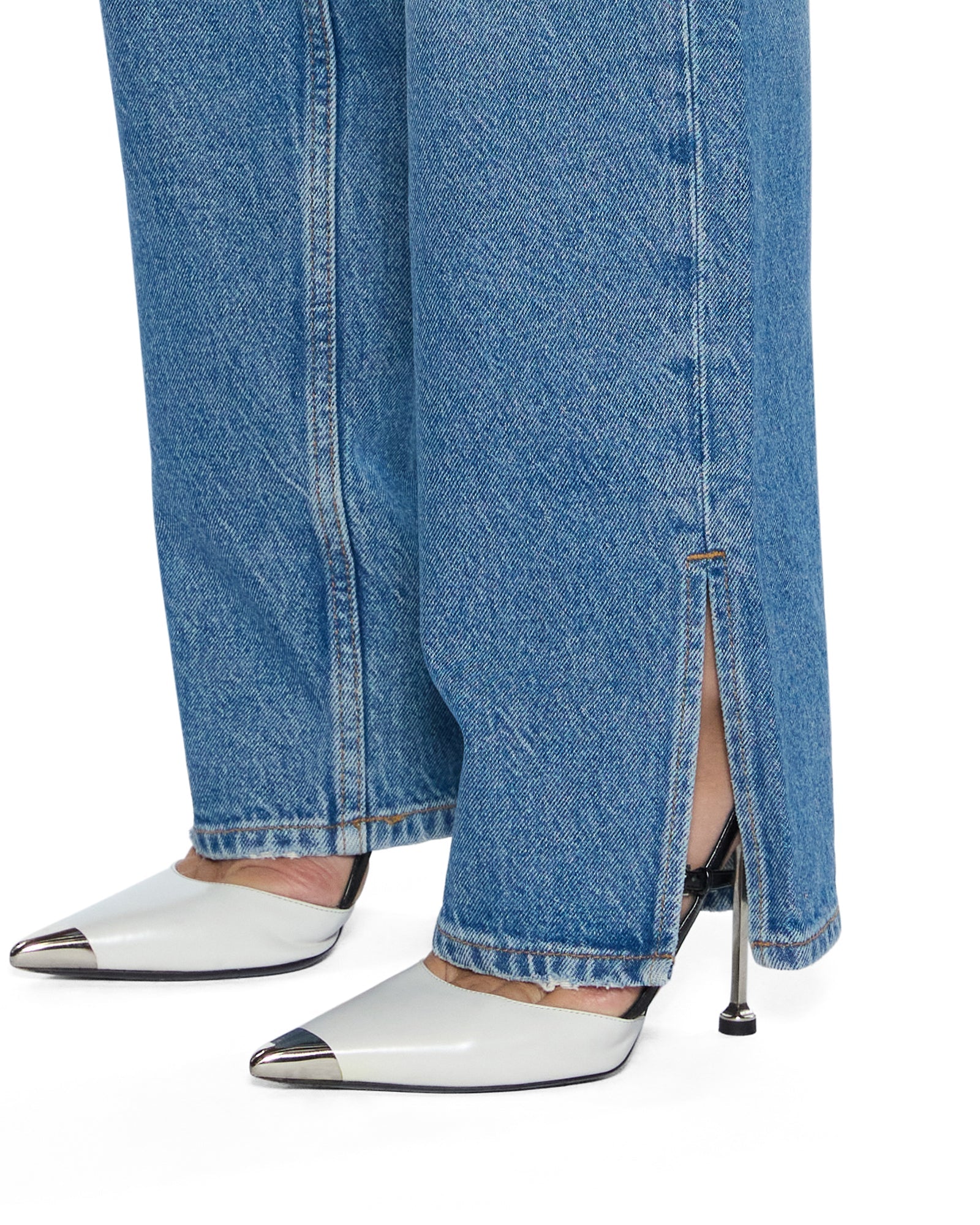 Womens Playback Splits Tru Vintage Relaxed Denim Jeans