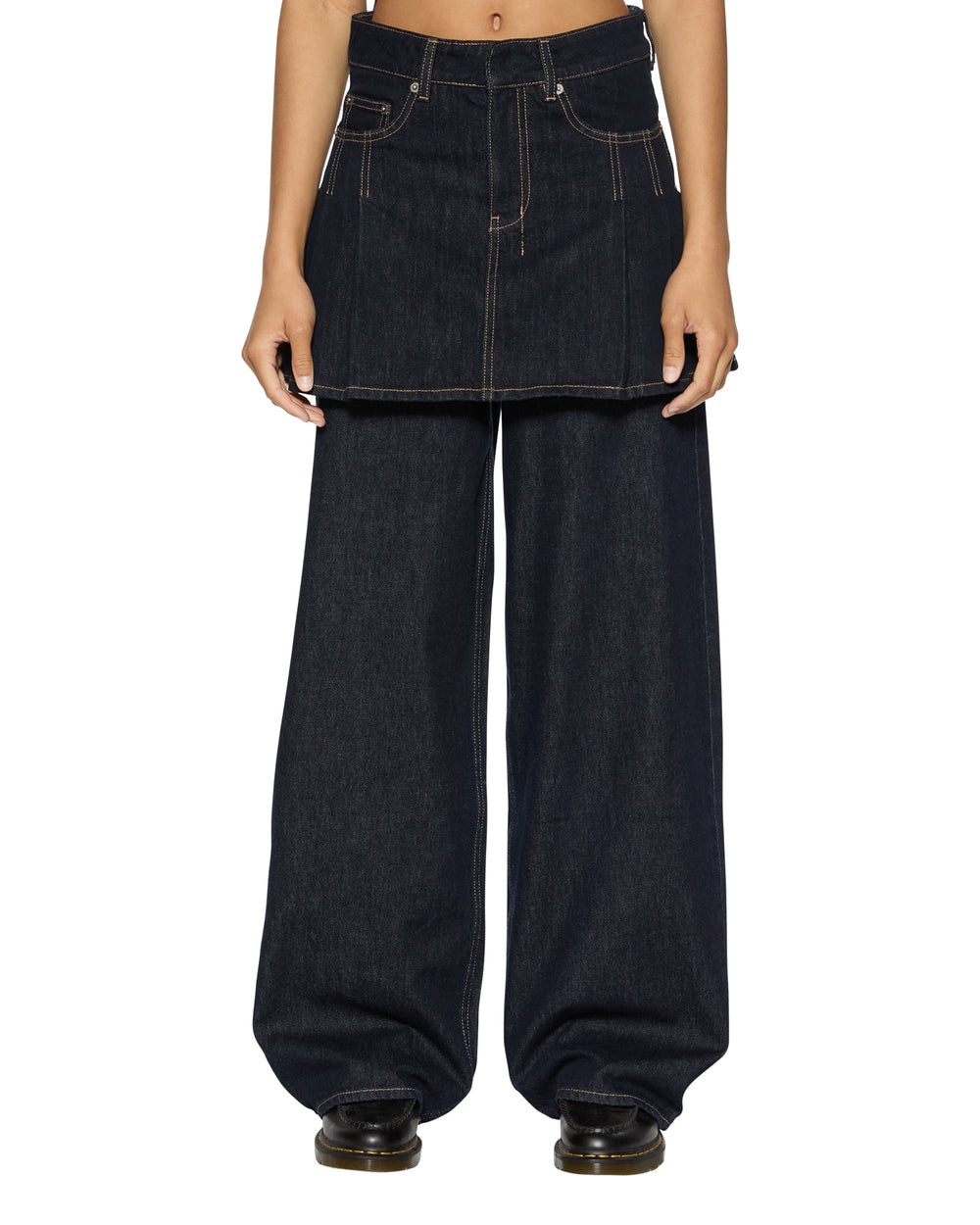 Hera Zenith Pop Pleated Mini Skirt