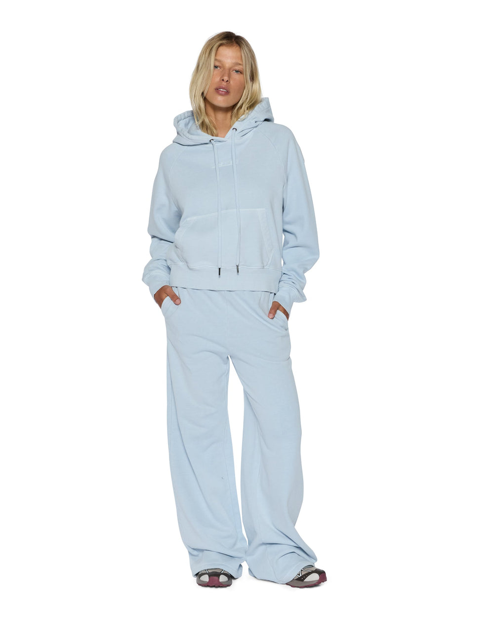 Womens Origin Hoodie Ice Mist Fleece