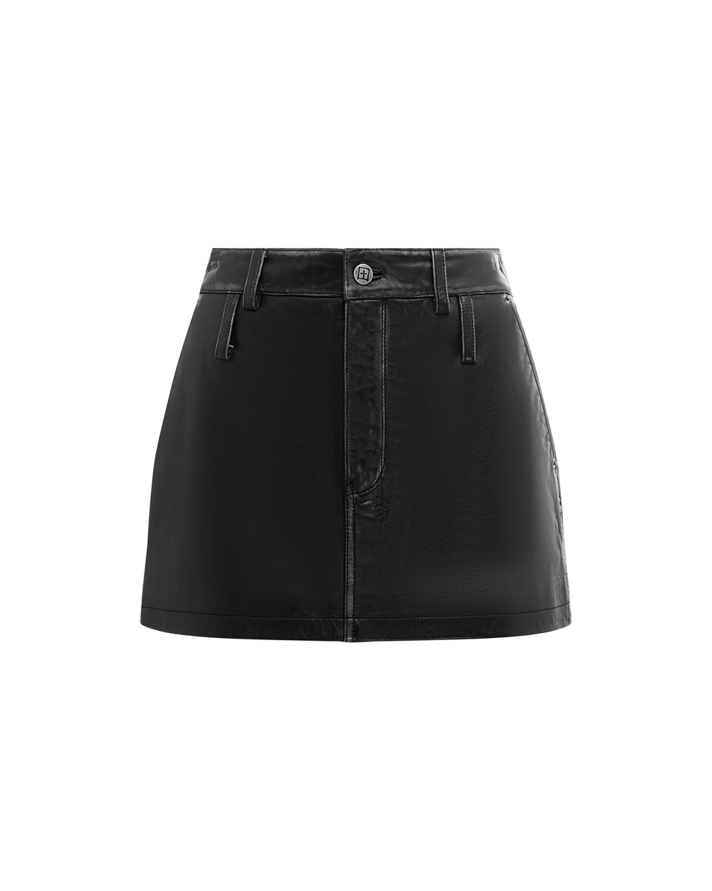 Low Rider Mini - Aged Black Leather