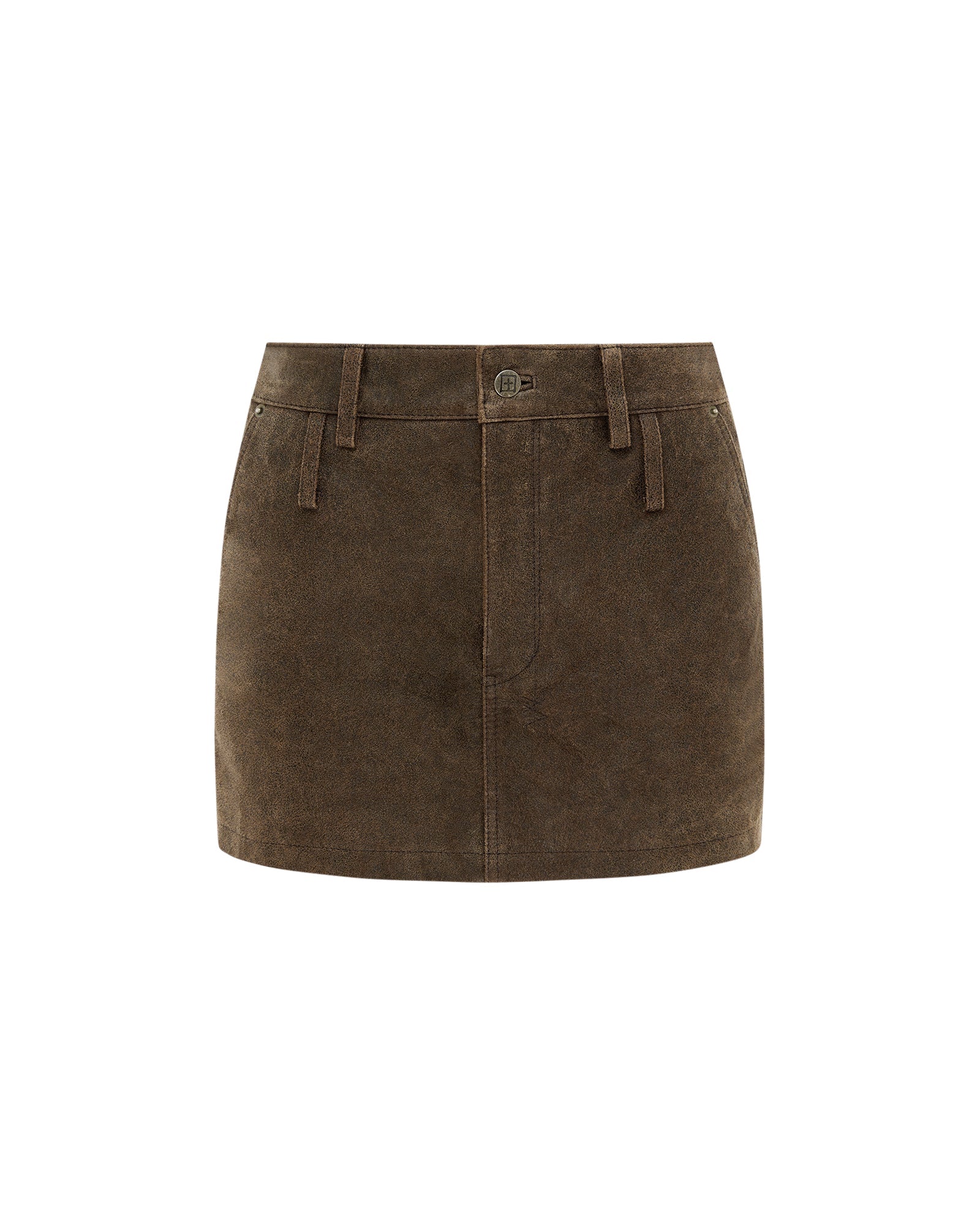 Low Rider Mini Weathered - Brown Leather