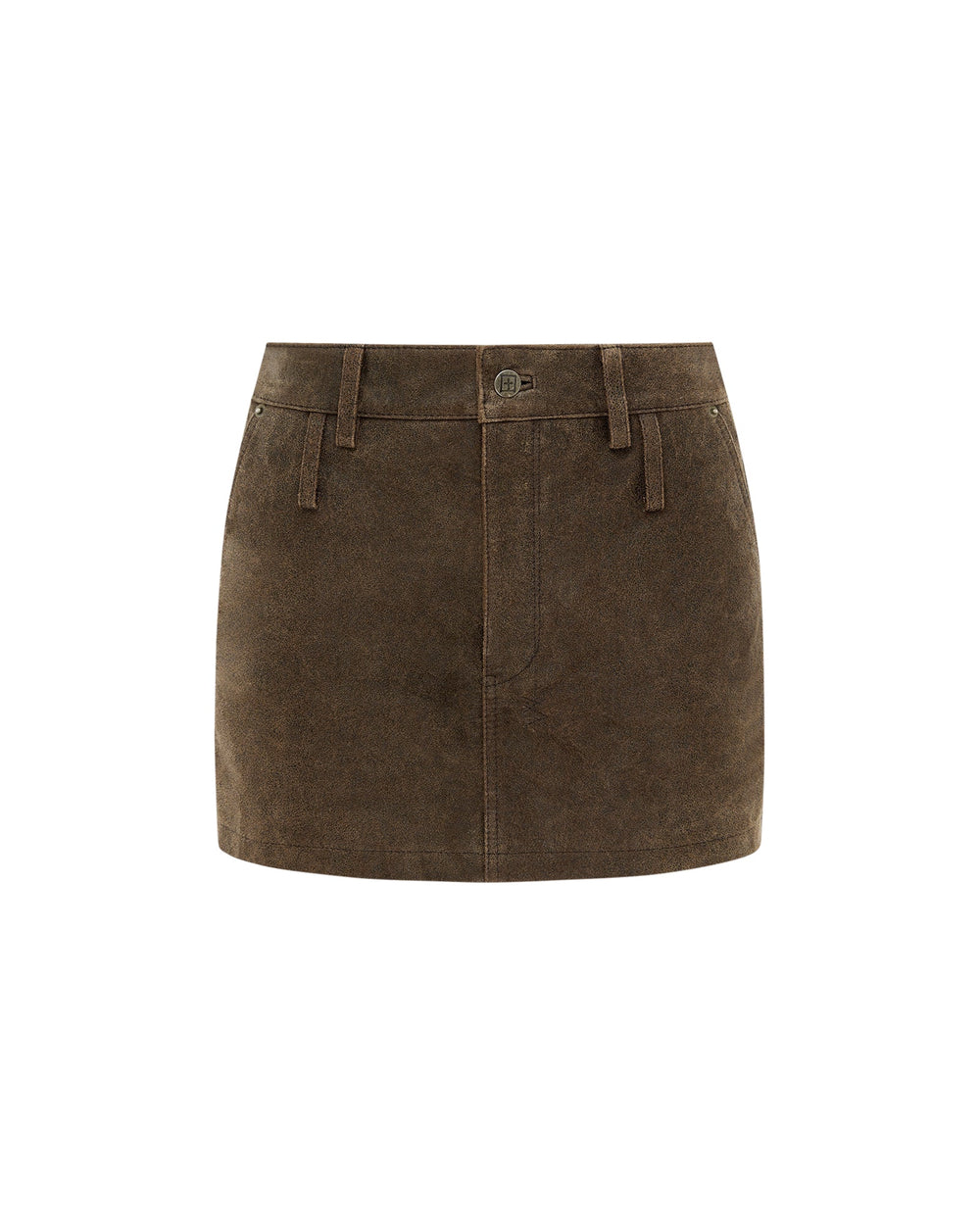 Low Rider Mini Weathered - Brown Leather