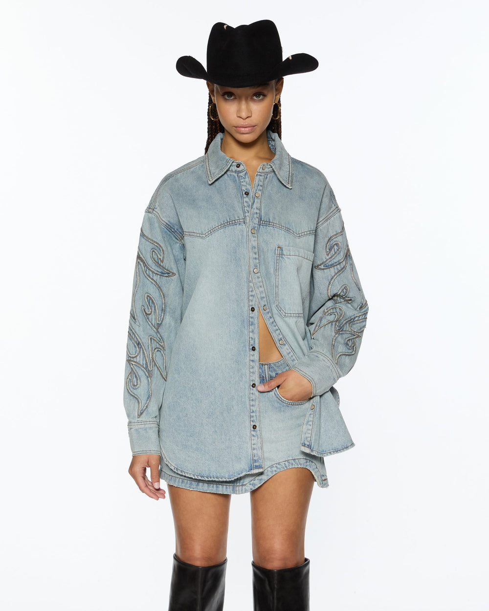 Womens Frontier Ls Shirt Paragon Patch Shirts