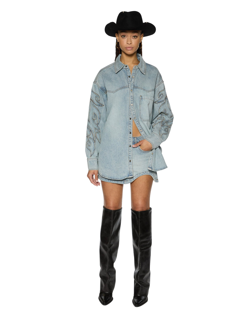 Womens Frontier Ls Shirt Paragon Patch Shirts