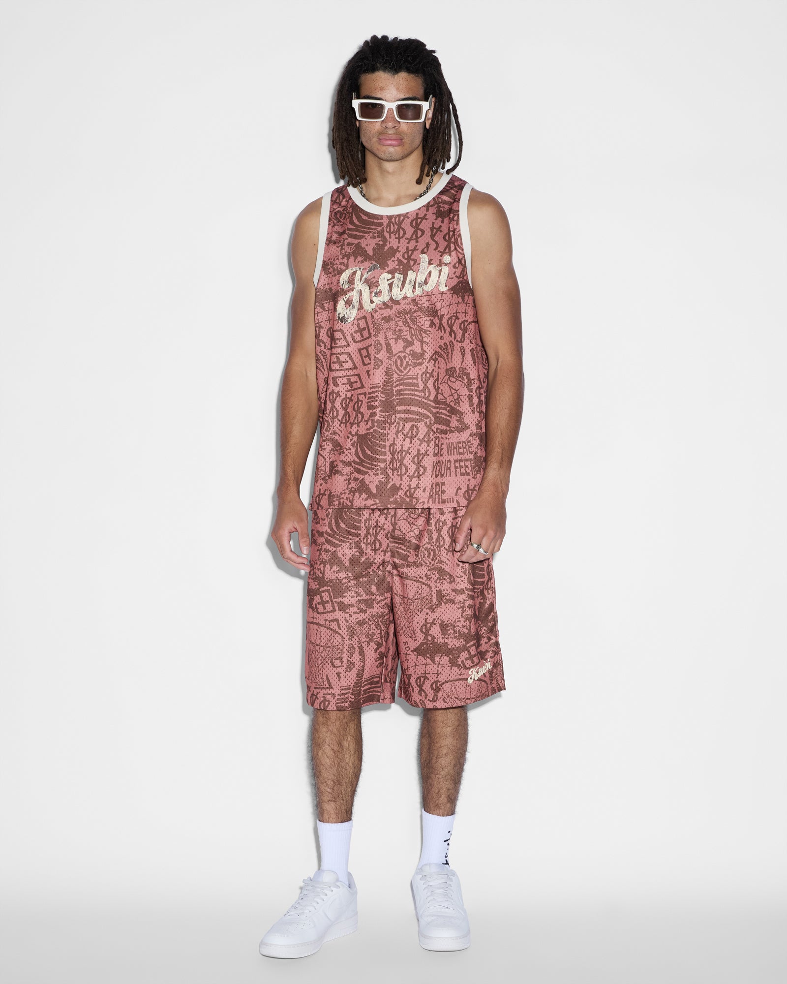 Mills Ikon Basketball Jersey - Multi Print